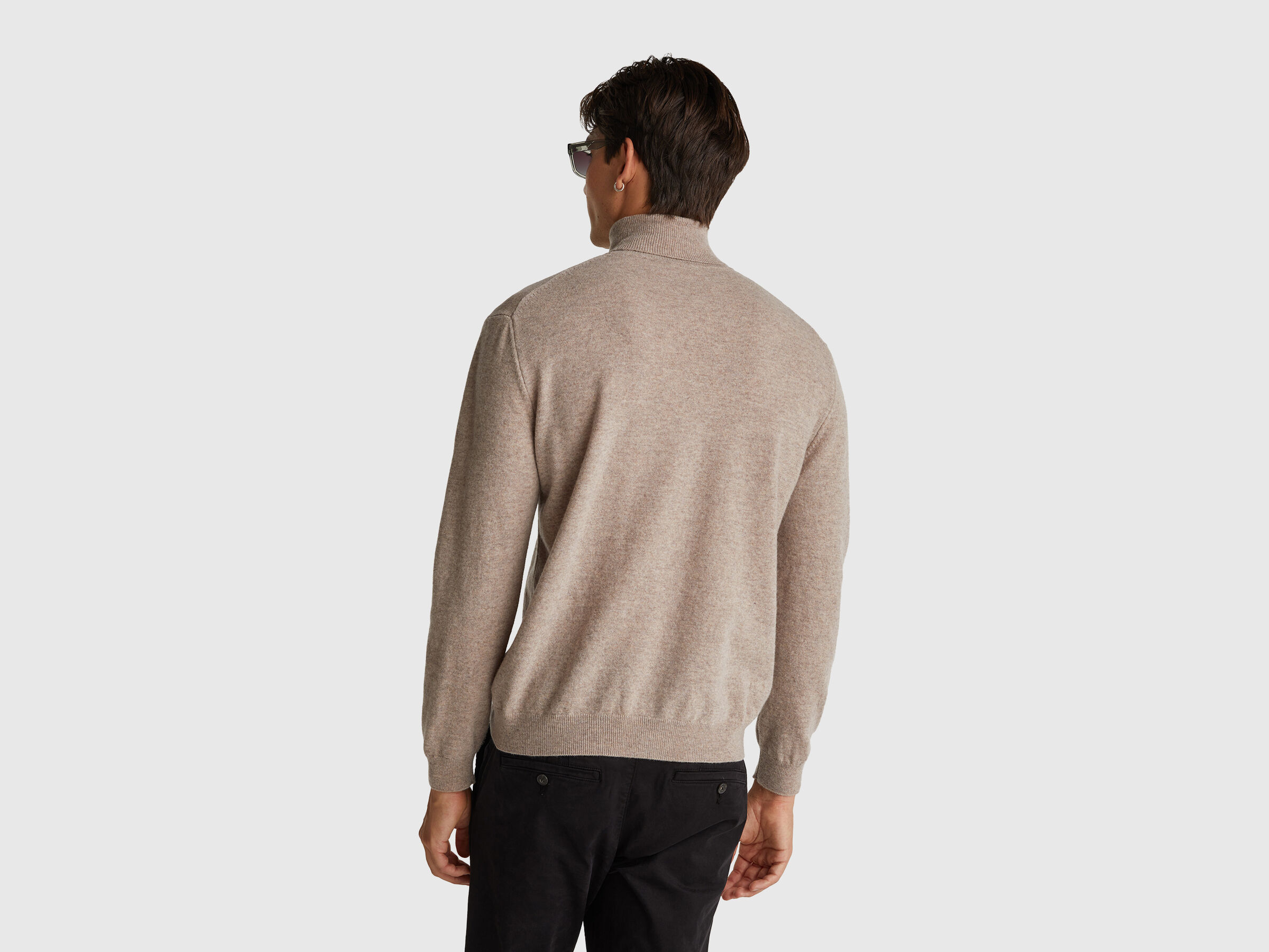 TURTLE NECK SWEATER Men image number 2